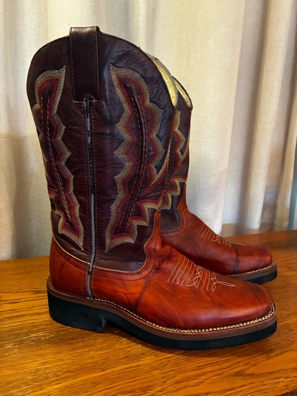 Durango Men’s Brown Westward Western Performance Boots Size 6.5M RD3105